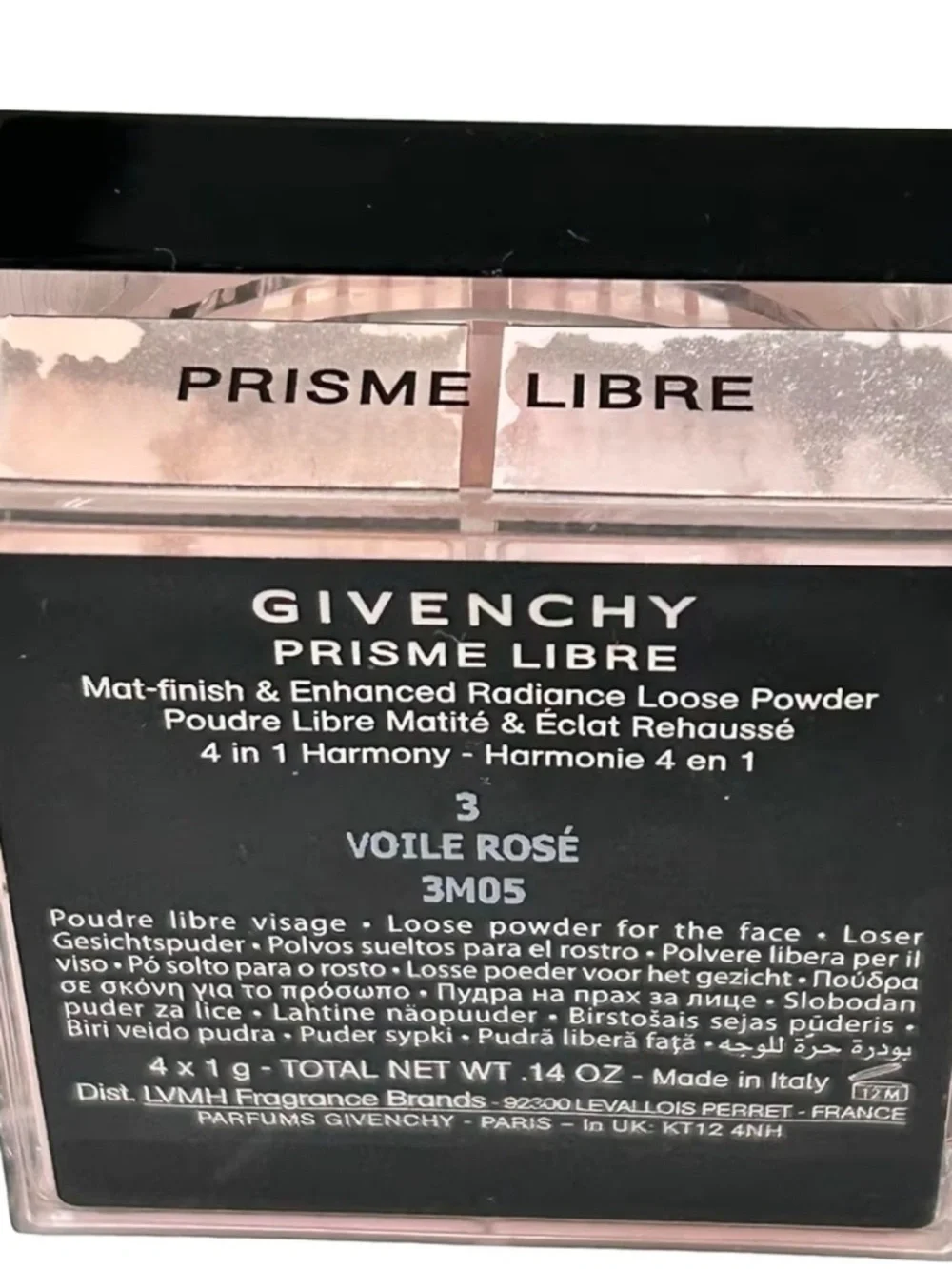Givenchy Prisme Libre Loose Powder Mat-finish 4 x 1 g - Total 0.14 oz Color # 3